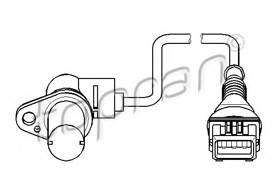 501441 TOPRAN (Germany) Датчик частоты вращения, управление двигателем 501441 HANS PRIES