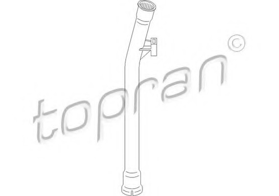 108033 TOPRAN (Germany) ВТУЛКА ЩУПА Уровня МАСЛА VW POLO GOLF BORA 1,6 99- 108033 TOPRAN
