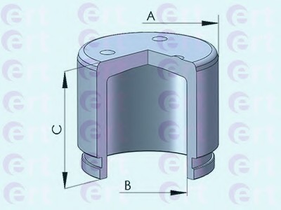 151237C ERT Поршень суппорта lexus lx 470 (01-08) d=48mm (sumitomo) 151237-c