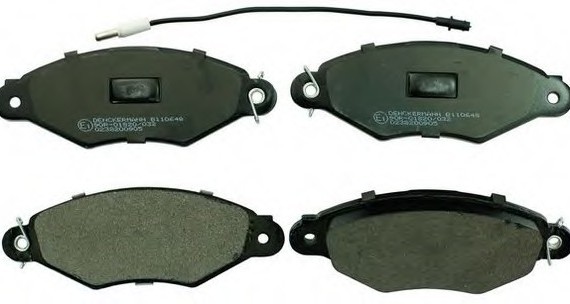 B110648 Denckermann Колодки гальмівні дискові