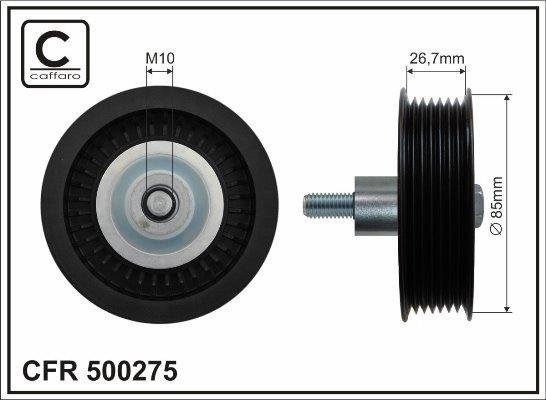 500275 CAFFARO Ролик п/клин. ремня MB ML(W164) CDI, GL(X164), S 500275 CAFFARO