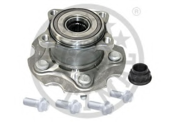 982720 OPTIMAL Ступиця в зборі задня TOYOTA RAV III-IV 982720 982720 OPTIMAL