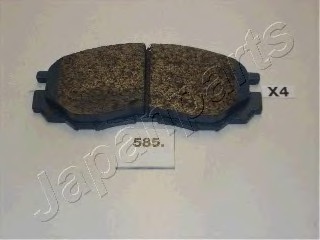 PA585AF JAPAN Колодки передні дисковые MITSUBISHI Pajero PA585AF JAPANPARTS