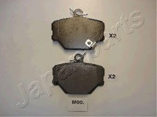 Комплект тормозных колодок, дисковый тормоз PAM00AF JAPANPARTS