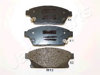 PAW13AF JAPAN Колодки торм.диск Chevr Cruze Opel Astra J PAW13AF JAPANPARTS