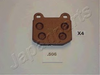 Фото комплект тормозных колодок, дисковый тормоз PP506AF JAPANPARTS PP506AF JAPAN PP506AF JAPAN Комплект тормозных колодок, дисковый тормоз PP506AF JAPANPARTS
