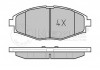 Комплект тормозных колодок, дисковый тормоз 0252324117PD MEYLE