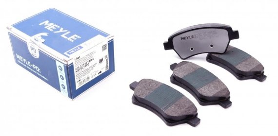 0252393018PD MEYLE Комплект тормозных колодок, дисковый тормоз 0252393018PD MEYLE