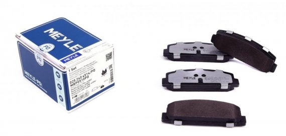 0252404514PD MEYLE Комплект тормозных колодок, дисковый тормоз 0252404514PD MEYLE