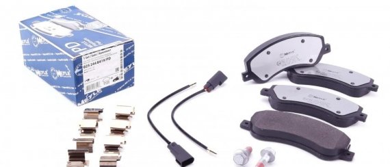 Фото комплект гальмівних колодок, дискове гальмо 0252448419PD MEYLE 0252448419PD MEYLE 0252448419PD MEYLE Комплект гальмівних колодок, дискове гальмо 0252448419PD MEYLE