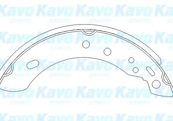 KBS7401 KAVO (Нидерланды) К-т бараб. торм. колодок Re NI Micra II -03 KBS7401 KAVO PARTS