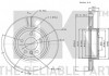 201564 NK Диск тормозной BMW X3 E83 2.0-3.0 04- передний вент. 201564 NK (фото 2)