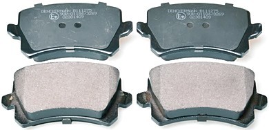 Фото колодки гальмівні дискові B111275 Denckermann B111275 Denckermann Колодки гальмівні дискові