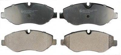 B110934 Denckermann КОМПЛЕКТ ТОPМОЗНЫХ КОЛОДОК ДИСКОВЫЙ ТОPМОЗ B110934 DENCKERMANN