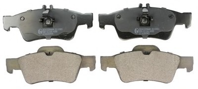 B110883 Denckermann КОМПЛЕКТ ТОPМОЗНЫХ КОЛОДОК ДИСКОВЫЙ ТОPМОЗ B110883 DENCKERMANN