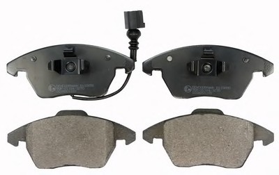 Фото колодки гальмівні дискові B110858 Denckermann B110858 Denckermann Колодки гальмівні дискові