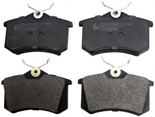 B110041 Denckermann КОМПЛЕКТ ТОPМОЗНЫХ КОЛОДОК ДИСКОВЫЙ ТОPМОЗ B110041 DENCKERMANN