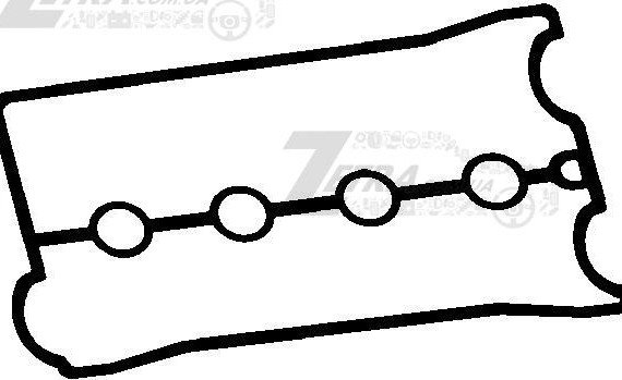 96144620 TOPIC(OEM-KOREA) Прокладка кришки клапанів нексія 1,5 16кл. kap-ru 96144620 (TOPIC)