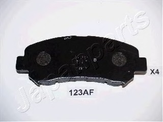 PA123AF JAPAN Колодки торм. диск. X-Trail Qashqai (07-) PA123AF JAPANPARTS