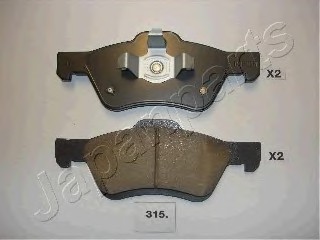 PA315AF JAPAN Колодки торм. пер. Mazda Tribute 2.0 (00-) PA315AF JAPANPARTS