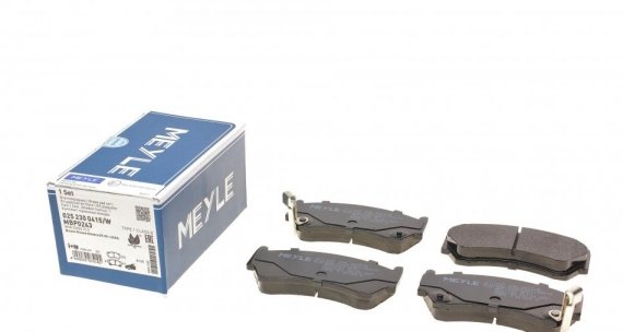 0252300415W MEYLE Комплект тормозных колодок, дисковый тормоз 0252300415W MEYLE