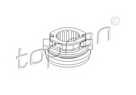 301097 TOPRAN (Germany) Выжимной Подшипник Сцепления FORD 2,0 OHC 2,3 D 301097 TOPRAN