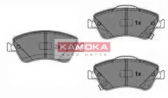 JQ1018092 KAMOKA (Польша) Комплект тормозных колодок, дисковый тормоз JQ1018092 KAMOKA