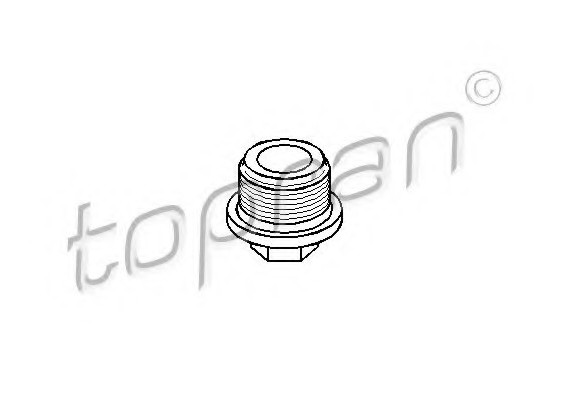 107500 TOPRAN (Germany) Пробка маслянного піддону