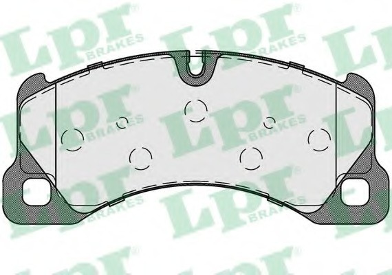 Фото колодки тормозные VW TOUAREG (1LJ) 10- передние 05P1738 LPR 05P1738 LPR 05P1738 LPR Колодки тормозные VW TOUAREG (1LJ) 10- передние 05P1738 LPR
