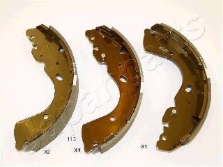 Фото колодки тормозные дисковые задние, компл GF113AF JAPANPARTS Колодки тормозные дисковые задние, компл GF113AF JAPANPARTS