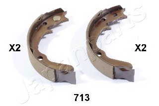 GF713AF JAPAN Комплект тормозных колодок, стояночная т GF713AF JAPANPARTS