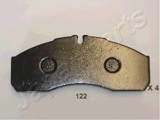 Колодки тормозные дисковые передние, ком PA122AF JAPANPARTS