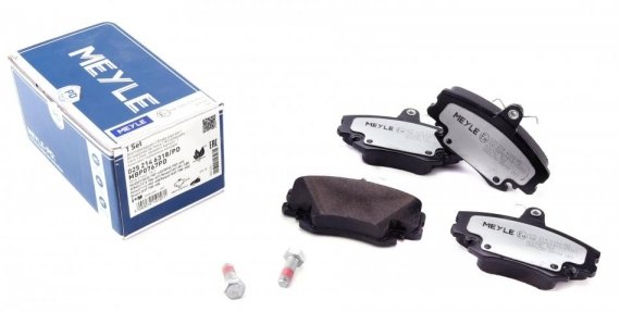 0252146318PD MEYLE КОЛОДКИ ТОРМОЗНЫЕ ДИСКОВЫЕ КОМПЛЕКТ 4 ШТ 0252146318PD MEYLE