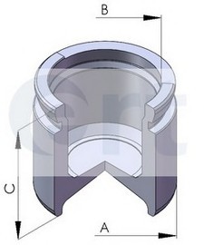 150282C ERT ПОРШЕНЬ ТОРМОЗНОГО СУППОРТА OPEL CORSA A 82-92 150282C ERT