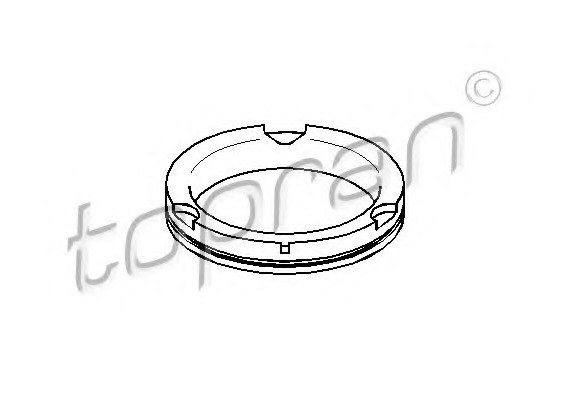 103638 TOPRAN (Germany) Подшипник качения, опора стойки амортизатора 103638 TOPRAN