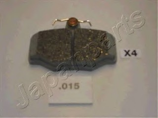 PP015AF JAPAN Колодки задні дисковые NISSAN Primera PP015AF JAPANPARTS