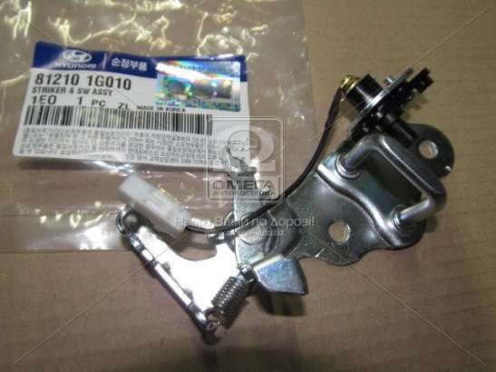 Фото петля замка кришки багажника 812101G010 HYUNDAI/KIA/MOBIS 812101G010 MOBIS 812101G010 MOBIS Петля замка кришки багажника 812101G010 HYUNDAI/KIA/MOBIS