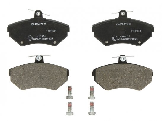 LP1410 DELPHI Колодки гальмівні пров. AUDI A4/PASSAT 96-00 LP1410 DELPHI
