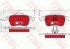Колодки тормозные дисковые, комплект GDB1389DTE LUCAS/TRW