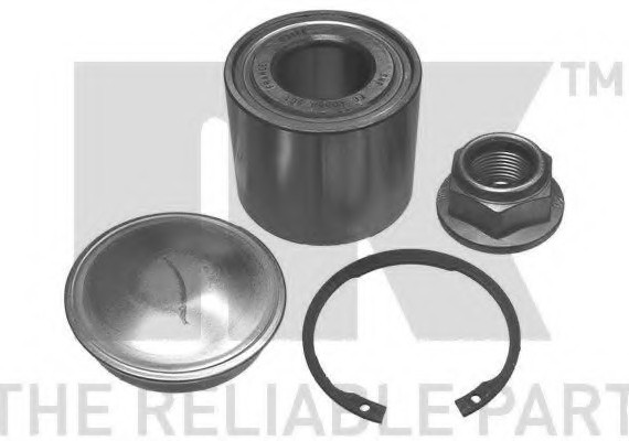763942 NK Подшипник ступицы RENAULT CLIO/MEGANE 02- задн. 763942 NK