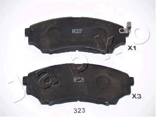 50323 Japko Колодки гальмівні передні Ford Ranger (50323) JAPKO