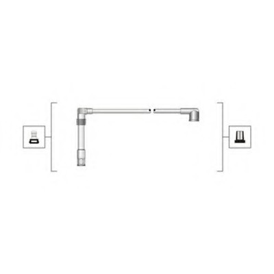 MSQ0082 MAGNETI MARELLI (Италия) Провода высоковольтные, комплект MSQ0082 MAGNETI MARELLI