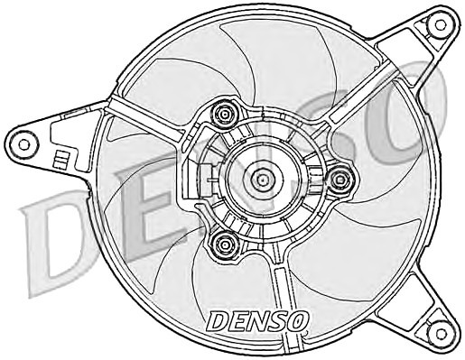 DER09090 DENSO (Япония) Вентилятор радіатора Вентилятор радіатора