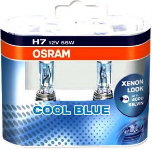 64210CBIHCB OSRAM (Япония) Лампа H7 12V 55W PX26D Cool Blue +20% 64210CBIHCB OSRAM
