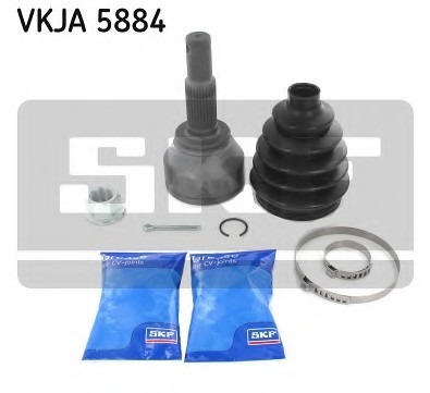 Фото р/к-т шруса зовнішній Nissan Juke 1.6 МТ 10- VKJA5884 SKF VKJA5884 SKF VKJA5884 SKF Р/к-т шруса зовнішній Nissan Juke 1.6 МТ 10- VKJA5884 SKF