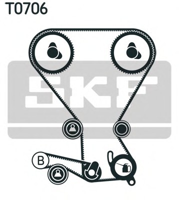 VKM75643 SKF Ролик ременя ГРМ