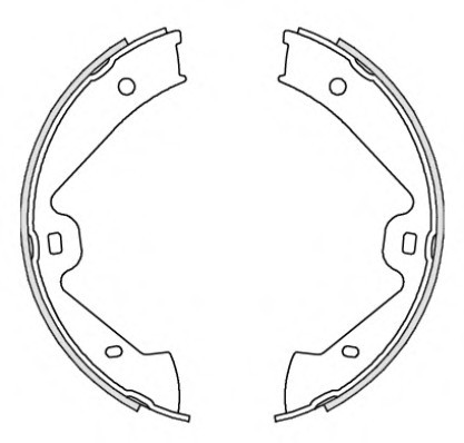 Фото колодки тормозные барабанні комплект 4 шт 467500 remsa 467500 Remsa 467500 Remsa КОЛОДКИ ТОРМОЗНЫЕ БАРАБАННІ КОМПЛЕКТ 4 ШТ 467500 REMSA