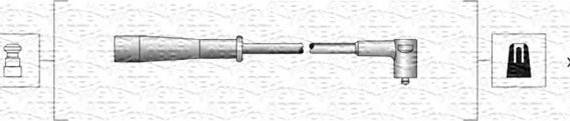 MSK1130 MAGNETI MARELLI (Италия) MSK1130 К-Т ПРОВОДОВ Зажигания MSK1130 MAGNETI-MARELLI
