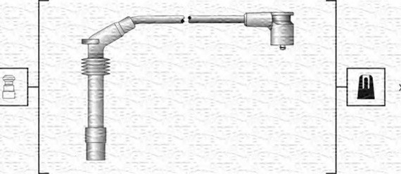 MSK1159 MAGNETI MARELLI (Италия) MSK1159 К-Т ПРОВОДОВ Зажигания MSK1159 MAGNETI-MARELLI