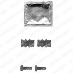 Фото комплект монтажный дисковых тормозных ко LX0327 DELPHI LX0327 DELPHI LX0327 DELPHI Комплект монтажный дисковых тормозных ко LX0327 DELPHI